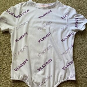 Missguided Playboy Bodysuit